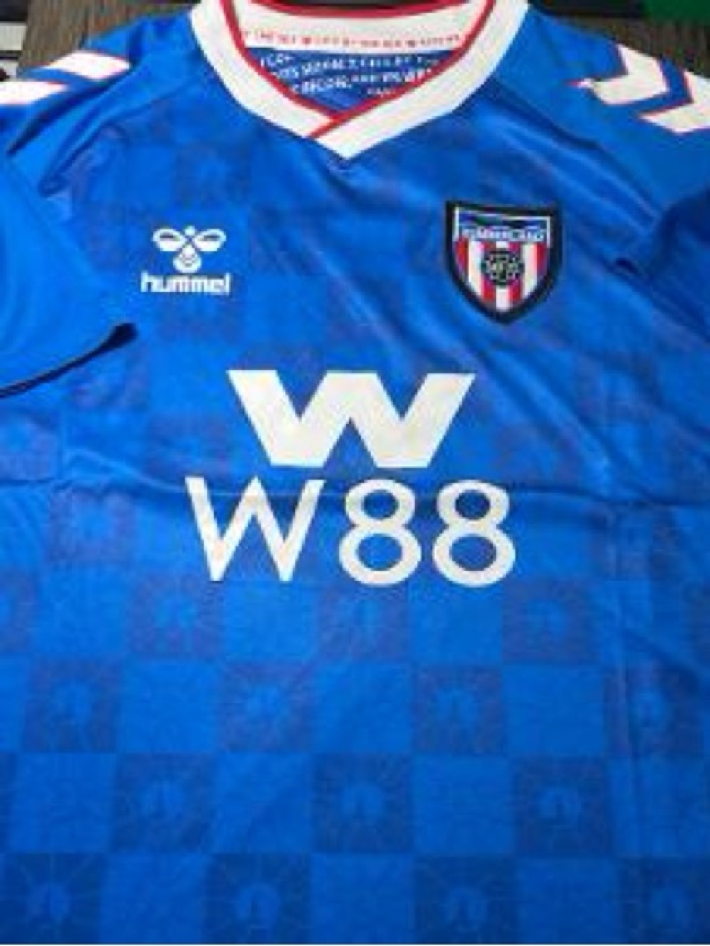 Hummel brand English Prem SUNDERLAND AFC Men's JERSEY Size M,L,XL,2X NEW w tags